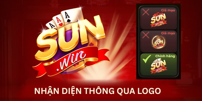 Logo chuẩn là dấu hiệu dễ nhất để nhận diện